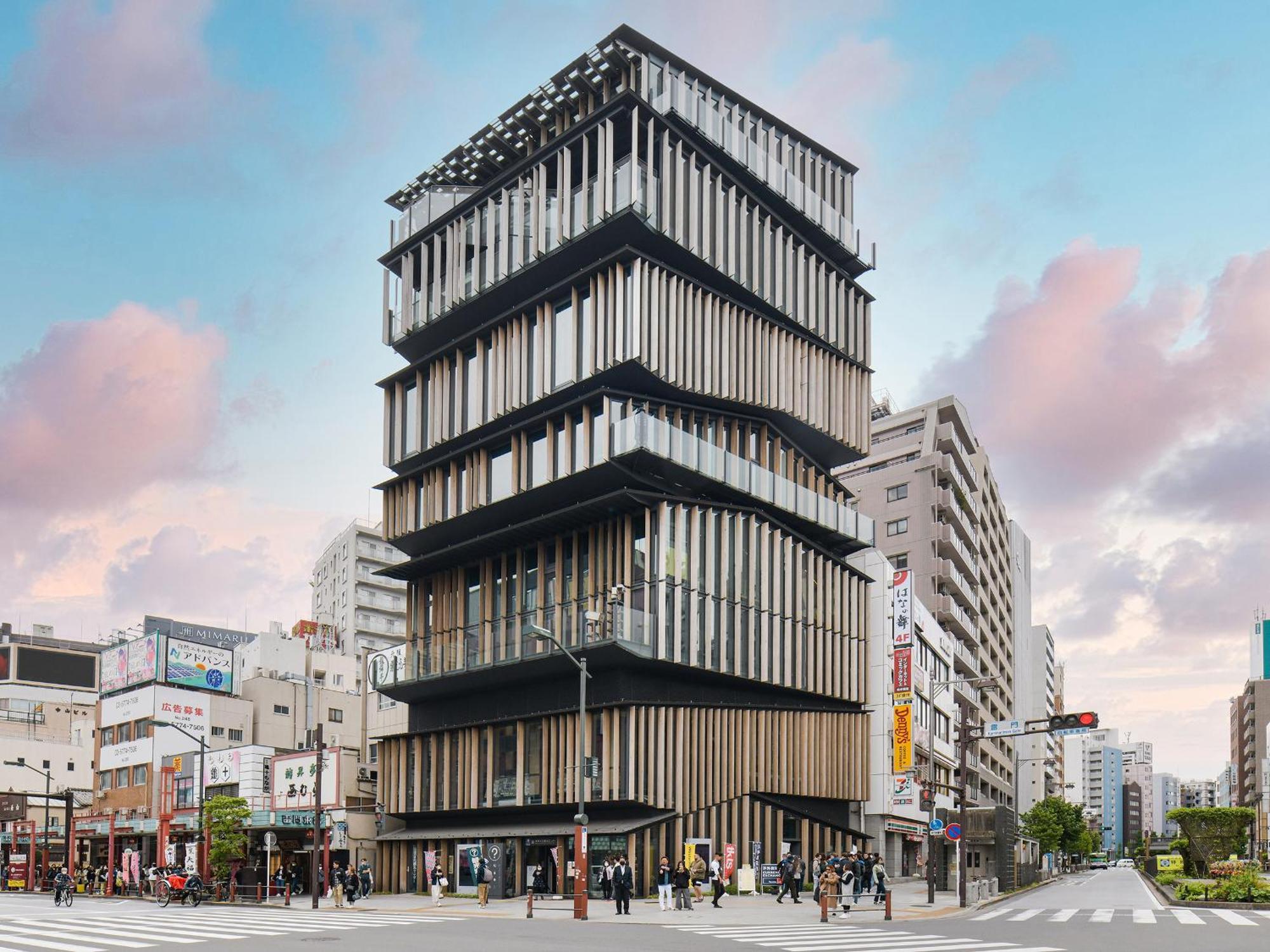 Vessel Inn Asakusa Tsukuba Express طوكيو المظهر الخارجي الصورة