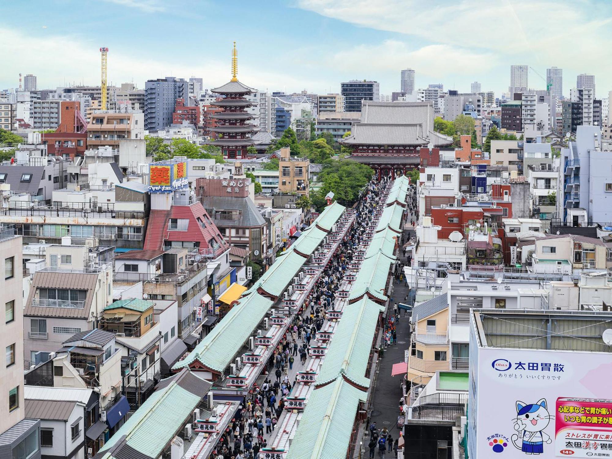 Vessel Inn Asakusa Tsukuba Express طوكيو المظهر الخارجي الصورة
